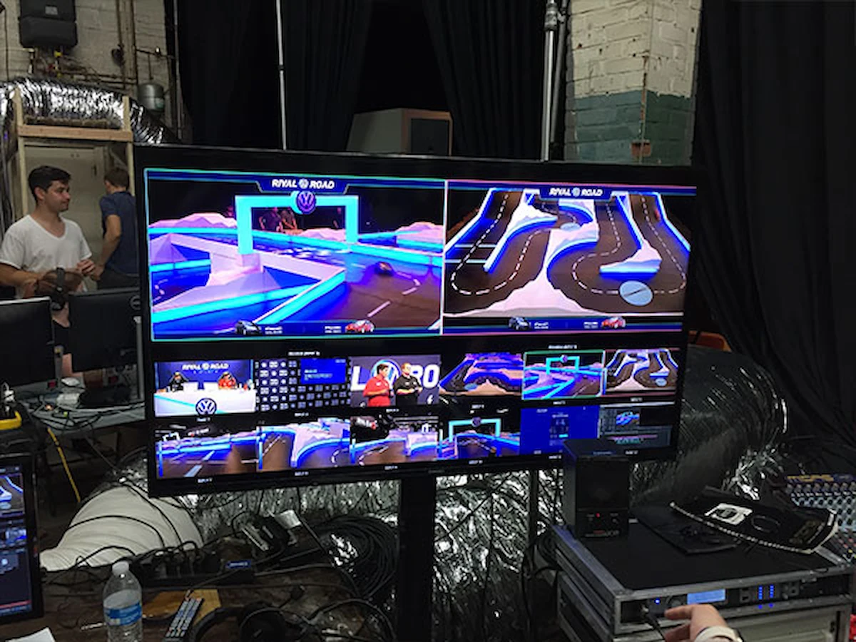 Volkswagen Rival Road control room monitor