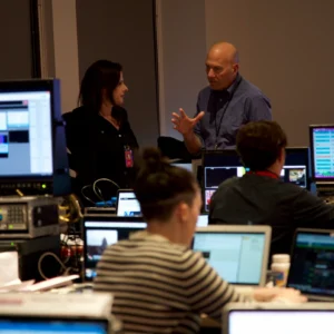 Buzzfeed We Did It America control room crew