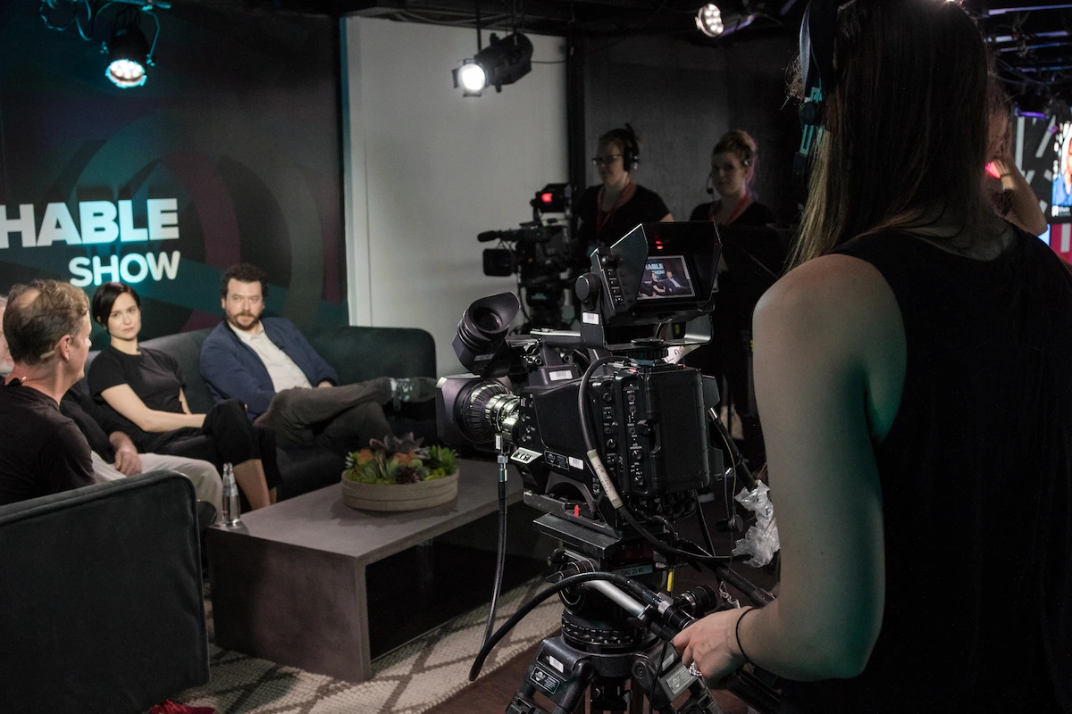 Mashable show camera operator