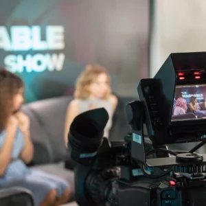 Mashable guests in camera view