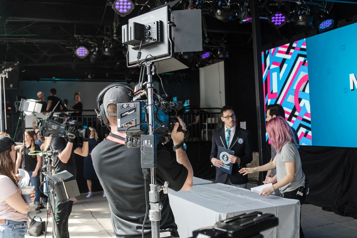 Mashable camera operator