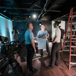 Mashable studio BTS