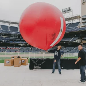 Impractically Speaking Live giant balloon