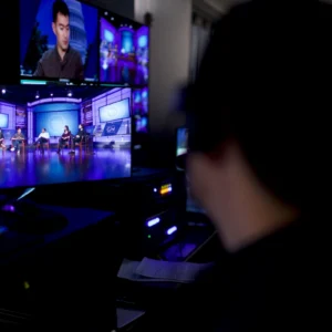 CGTN control room