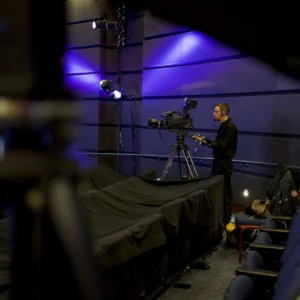 CGTN camera setup