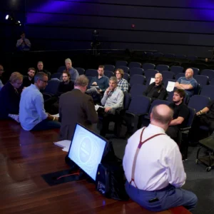 CGTN team meeting