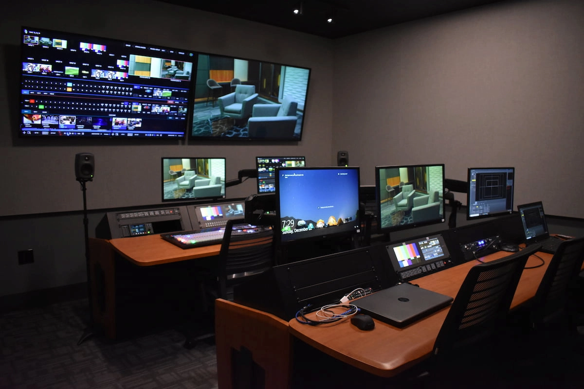 Global hospitality brand control room