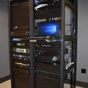 Global hospitality brand server rack