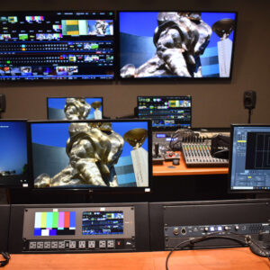 hospitality control room monitors