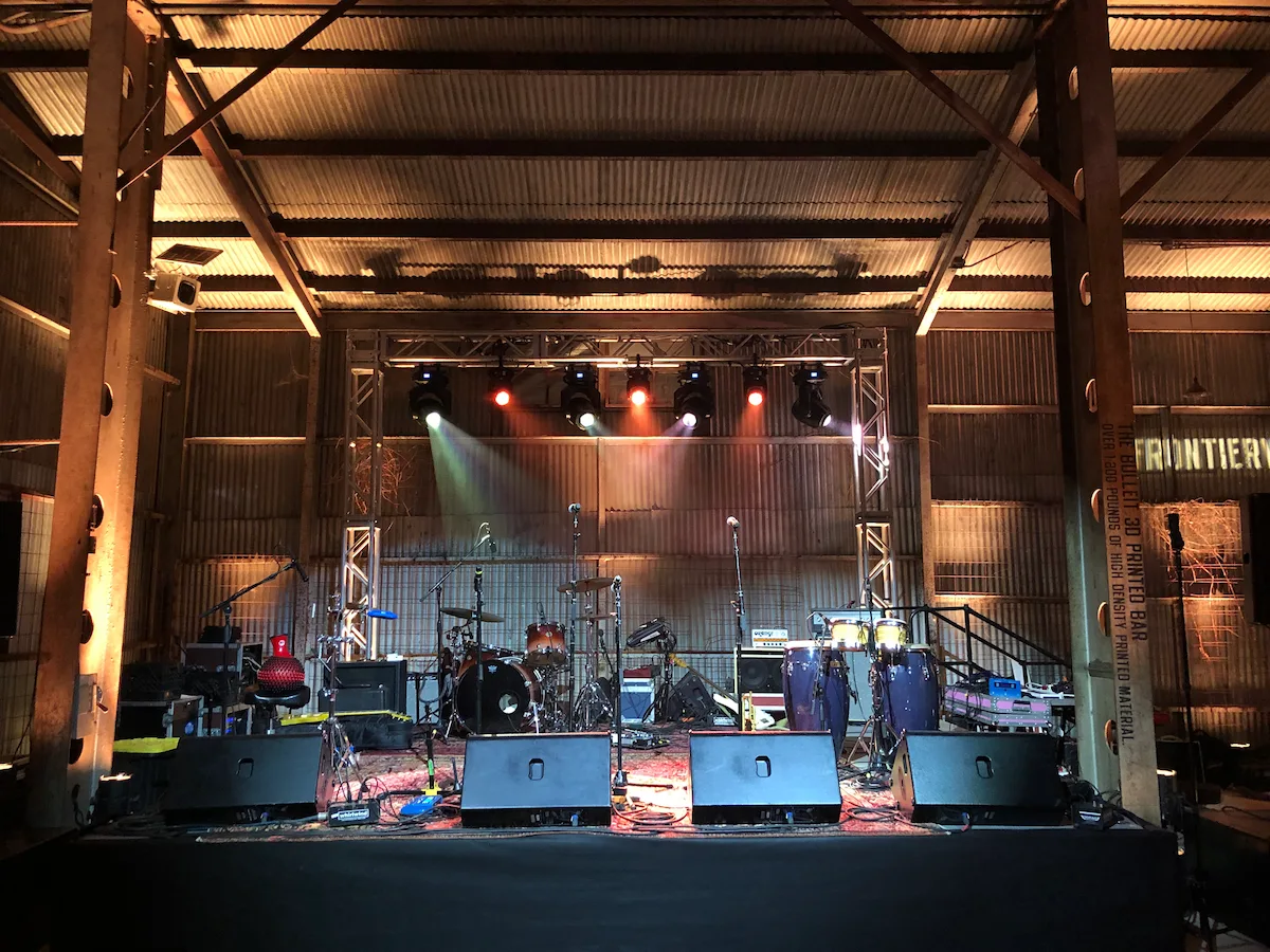 Bulleit Bourbon stage