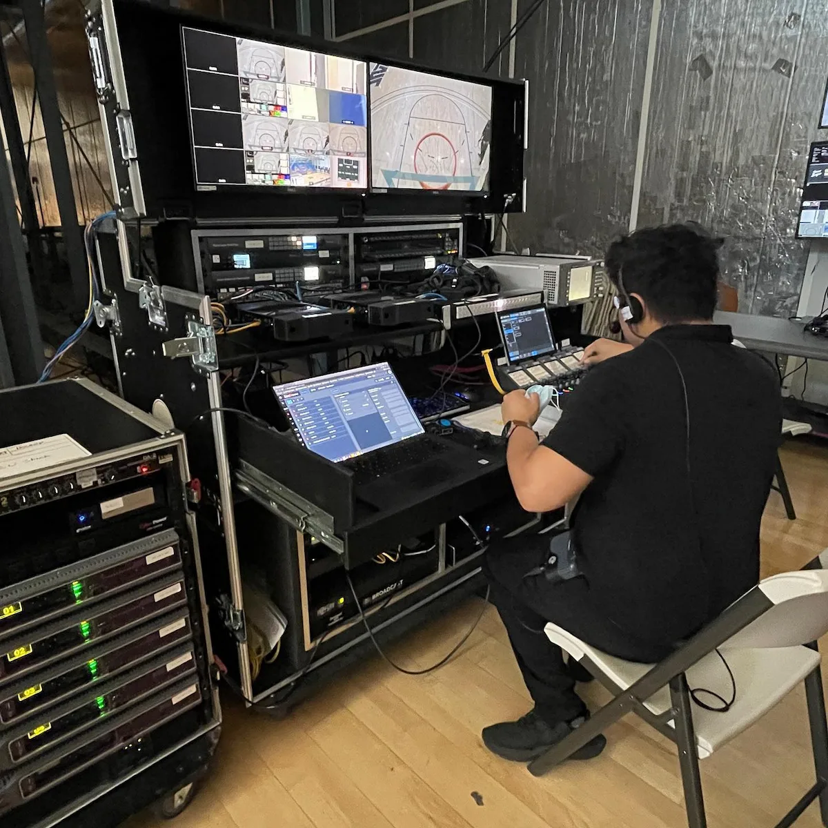 Gaming Community Network control room operator