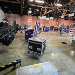 Netflix Geeked Cowboy Bebop equipment BTS