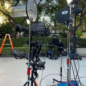 Stadium Live on the Line grip and camera