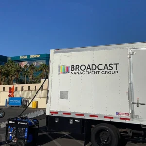 Stadium Live on the Line REMI B unit at MGM pool