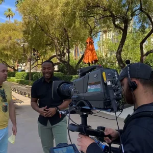 Stadium Live on the Line Steadicam operator