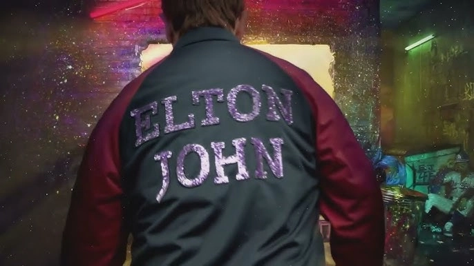 Elton John jacket back