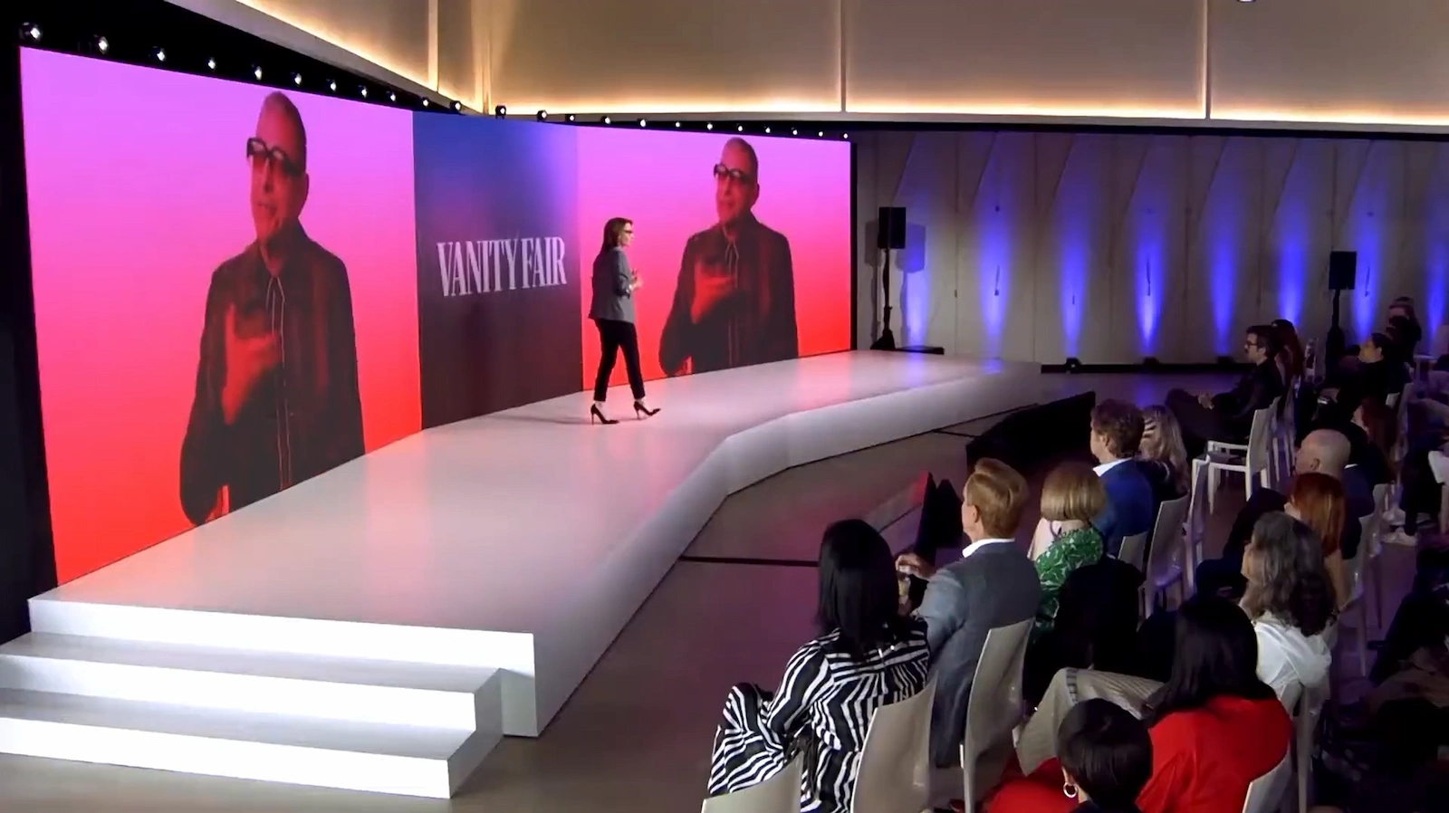 Condé Nast Newfront 2022 Vanity Fair screen