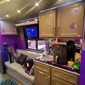 5GRV RV kitchen area