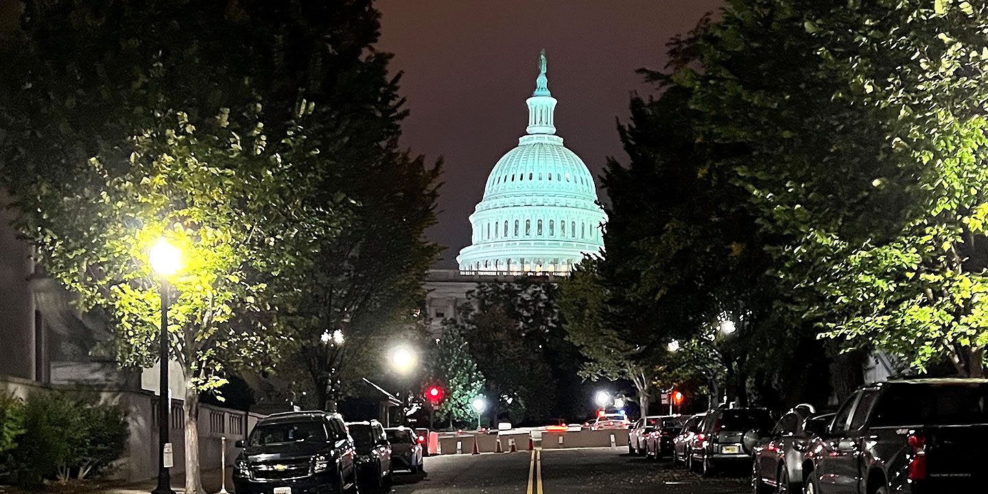 USHS Capitol at Night