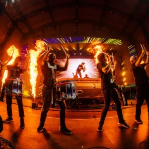 two friends BBL pyro sax | photo credit: greg fry
