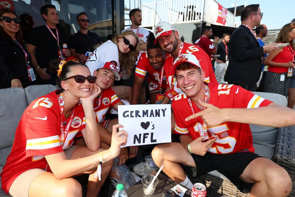 KC tailgate German fans