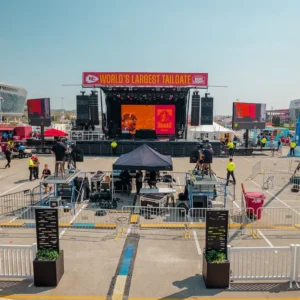 KC tailgate lot