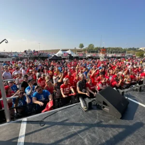KC tailgate front stage