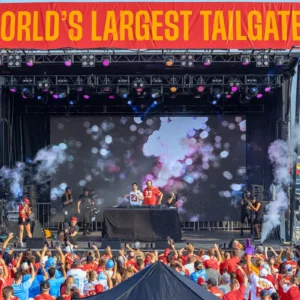 KC tailgate stage