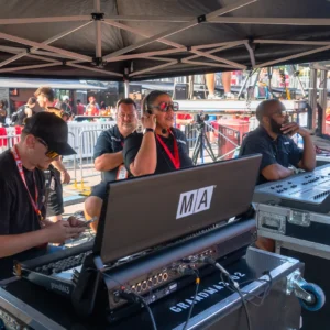 KC tailgate tech crew