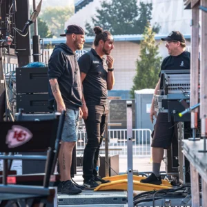 KC tailgate crew members