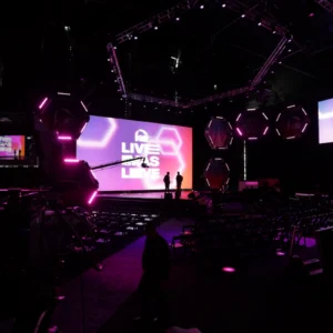 Taco Bell live stage