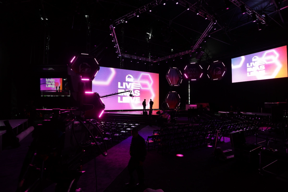 Taco Bell Live stage