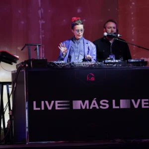 Taco Bell live DJ setup