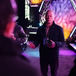 Taco Bell live Todd speaking to crew