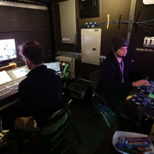 Taco Bell live control room BTS