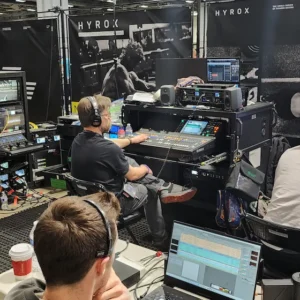 Inspohub Hyrox control room