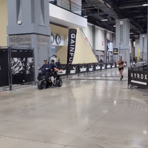 Inspohub Hyrox indoor track