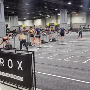 Inspohub Hyrox competition area