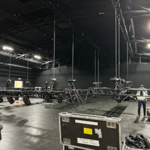 Al Jazeera camera rig setup