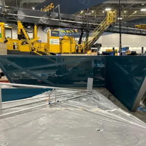 Hexagon Mining MINExpo construction