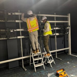 setup master control screens