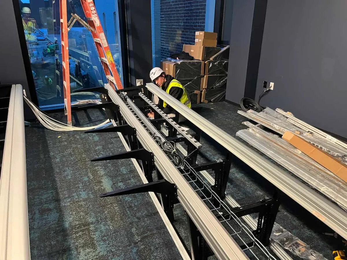 Control room buildout