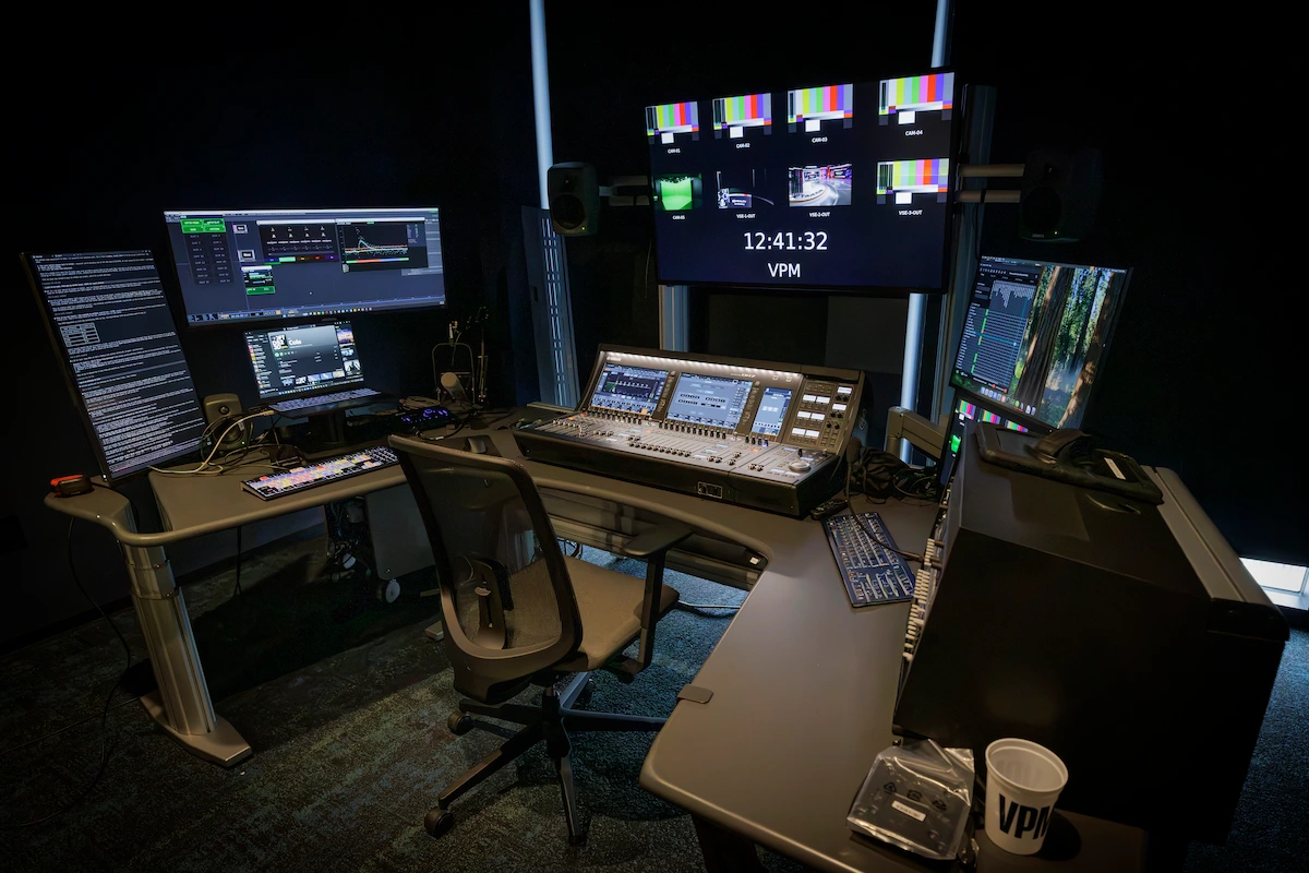 Audio control room A