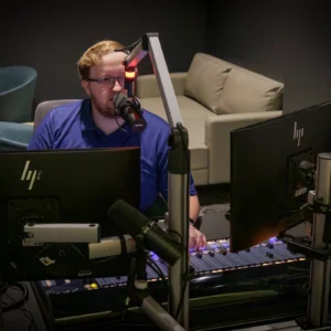 Large Podcast Studio