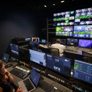 Production Control Room Back Bench