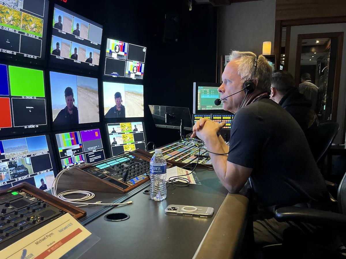 Blue Origin NS-31 Todd control room