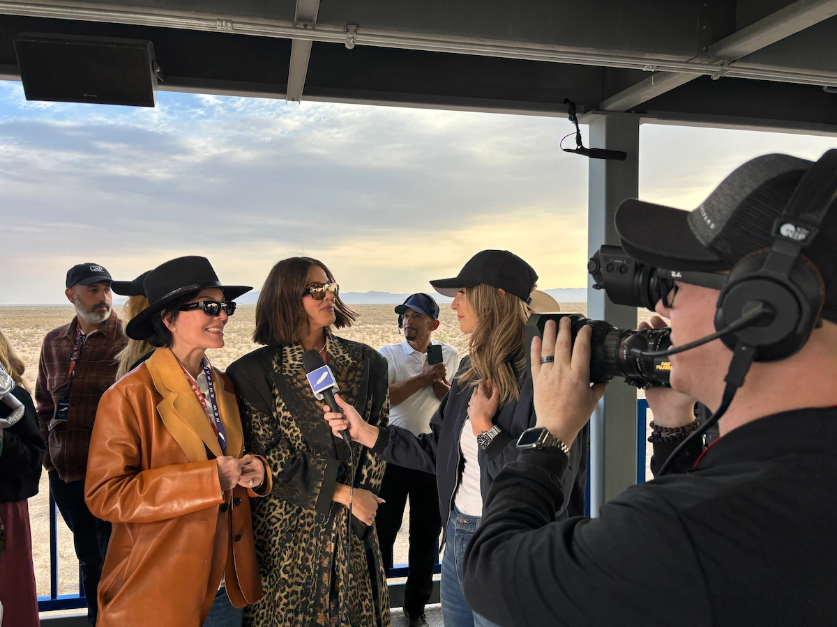 Blue Origin NS-31 Kardashian interview