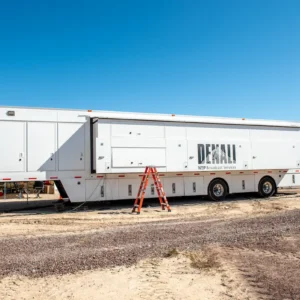 Blue Origin NS 31 video village truck