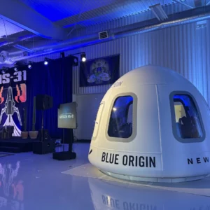 Blue Origin NS 31 crew capsule