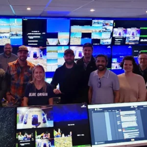 Blue Origin NS 32 team photo
